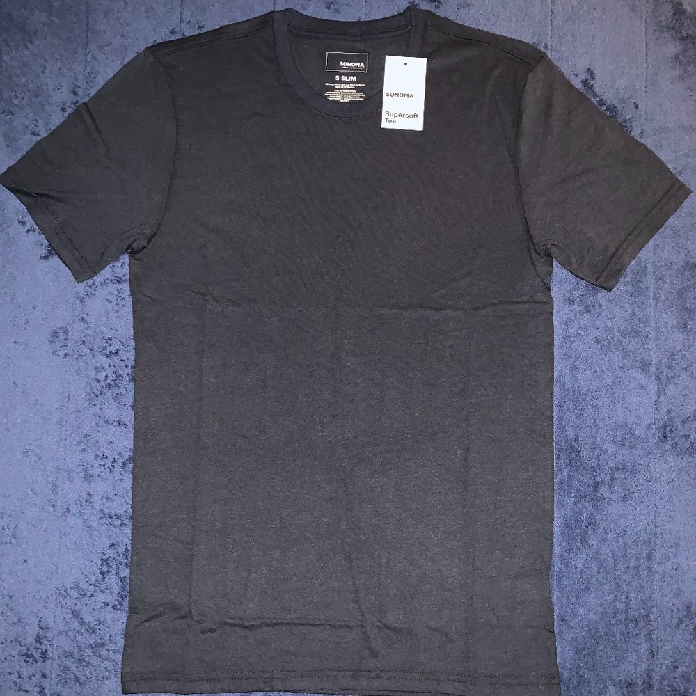 Sonoma Plain Dark Blue T-Shirt